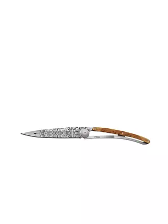 DEEJO | Taschenmesser Wacholderholz Titan MANDALA 37G | 